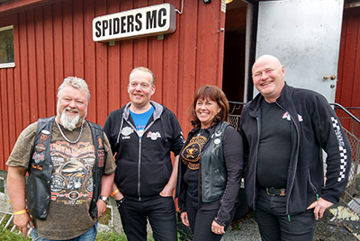 Styremøte hos Spiders MC